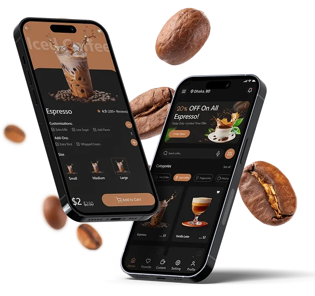 Coffee ordering app