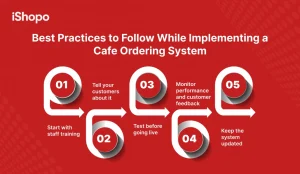 Best Practices to Follow While Implementing a Cafe Ordering System - iShopo