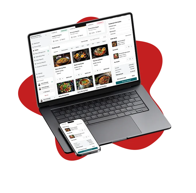 QSR Ordering Website