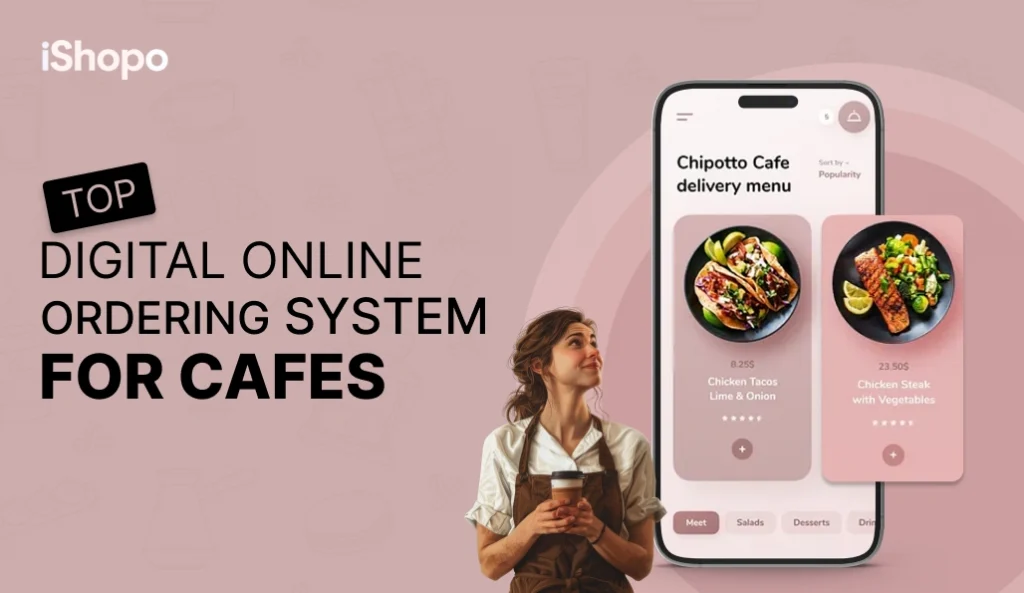 Top Digital Online Ordering System for Cafés - iShopo
