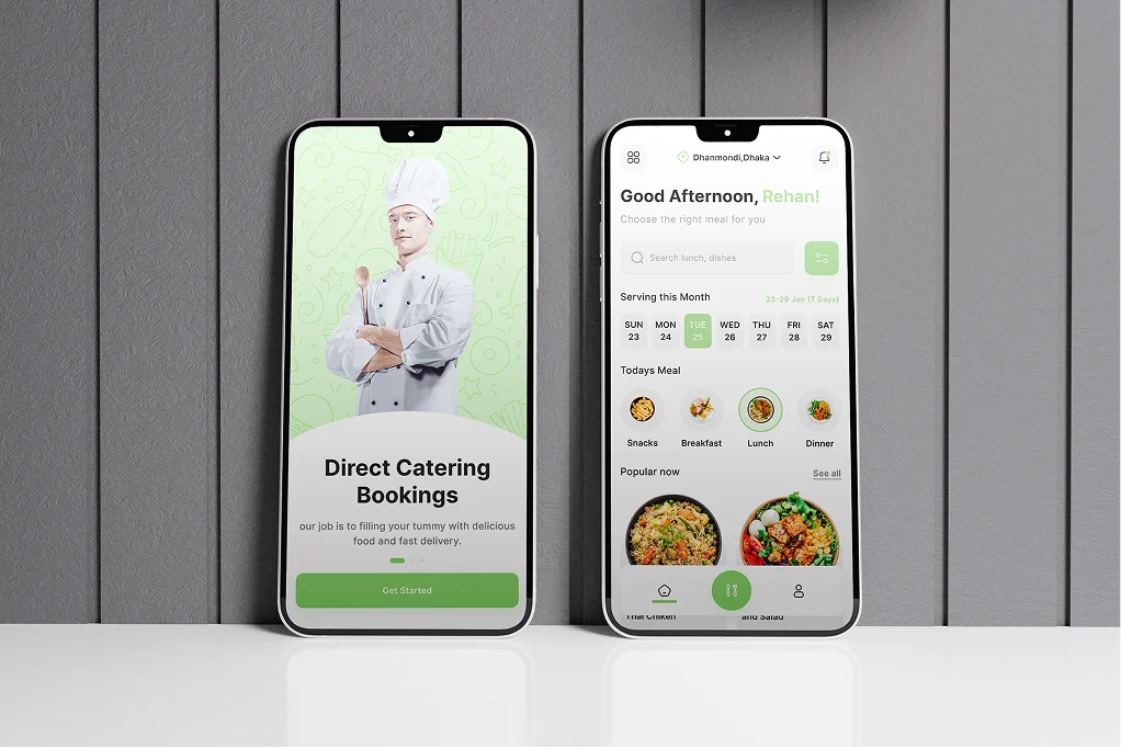 App preview on phone