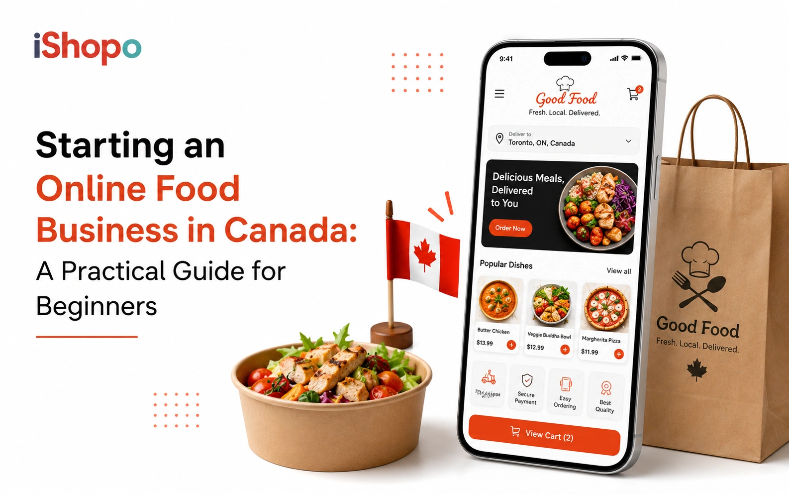 Starting an Online Food Business in Canada_ A Practical Guide for Beginners - iShopo