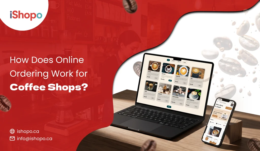 How Does Online Ordering Work for Coffee Shops - iShopo